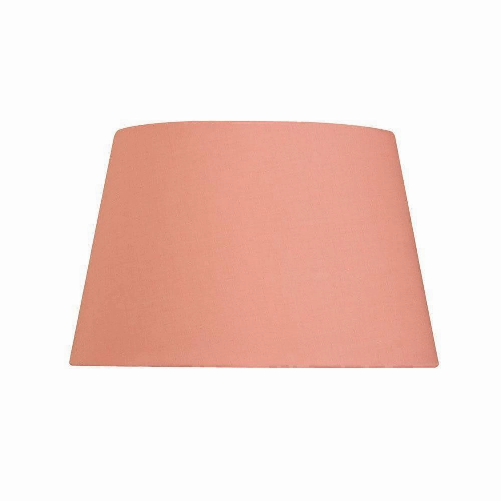 Oaks Lighting 14" Cotton Drum Pale Pink Lamp Shade decorative indoor light