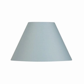 Oaks Lighting 16" Cotton Coolies Light Blue Lamp Shade decorative indoor light