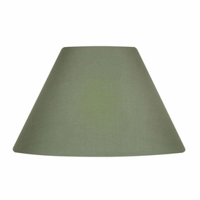Oaks Lighting 16" Cotton Coolies Sage Green Lamp Shade decorative indoor light