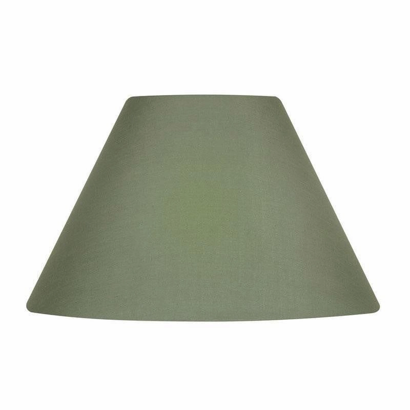 Oaks Lighting 16" Cotton Coolies Sage Green Lamp Shade decorative indoor light