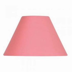 Oaks Lighting 16" Cotton Coolies Salmon Lamp Shade decorative indoor light