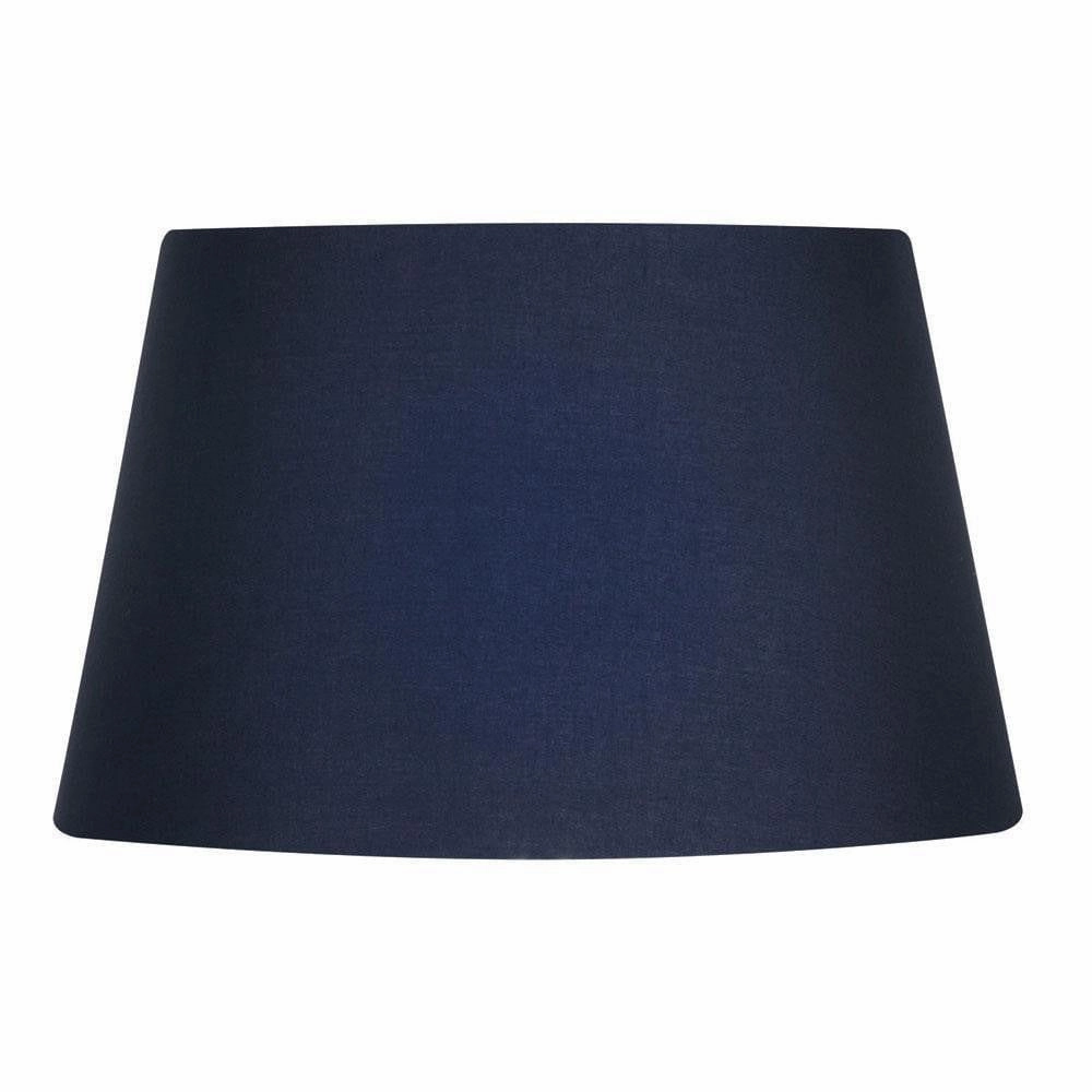 Oaks Lighting 16" Cotton Drum Navy Lamp Shade decorative indoor light