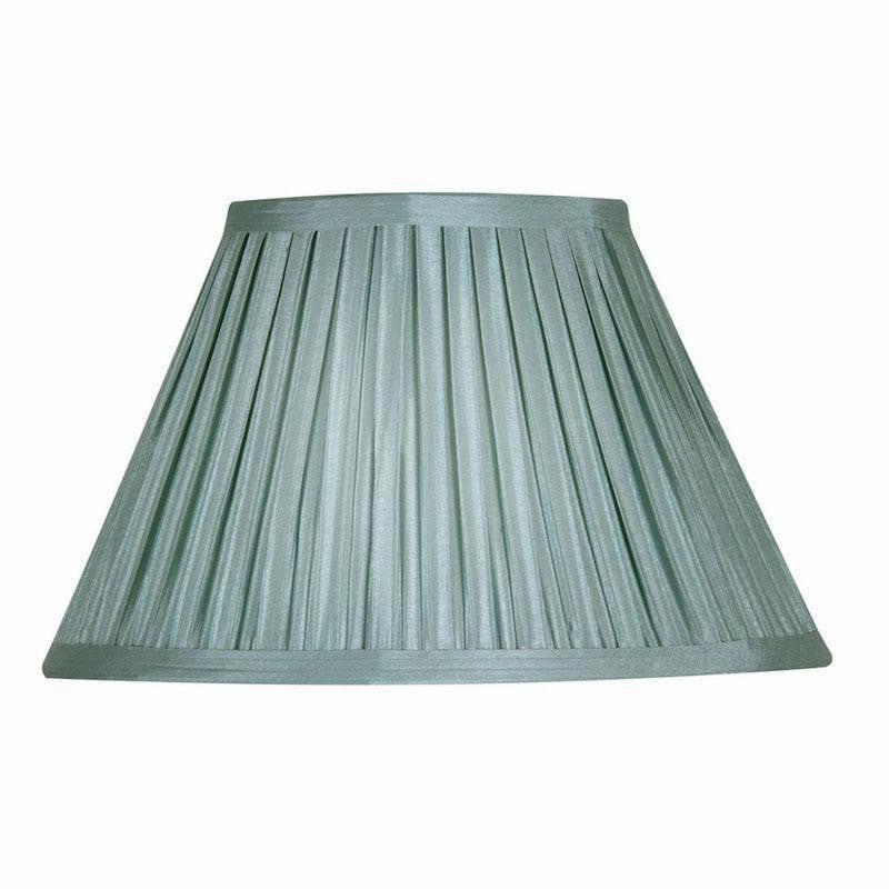 Oaks Lighting 8" Box Pleat Small Duck Egg Lamp Shade decorative indoor light