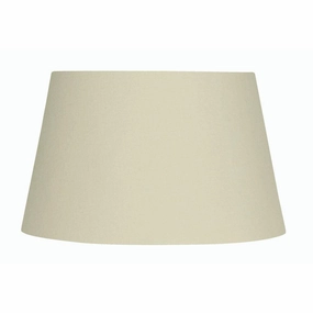 Oaks Lighting 8" Cotton Drum Cream Lamp Shade decorative indoor light