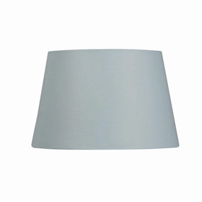 Oaks Lighting 8" Cotton Drum Light Blue Lamp Shade decorative indoor light