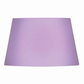 Oaks Lighting 8" Cotton Drum Lilac Lamp Shade decorative indoor light