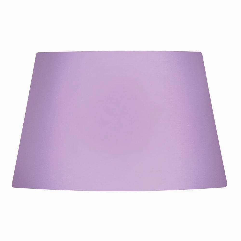 Oaks Lighting 8" Cotton Drum Lilac Lamp Shade decorative indoor light