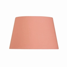 Oaks Lighting 8" Cotton Drum Pale Pink Lamp Shade decorative indoor light