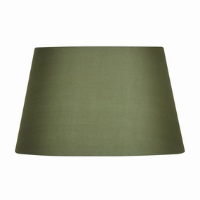 Oaks Lighting 8" Cotton Drum Sage Green Lamp Shade decorative indoor light