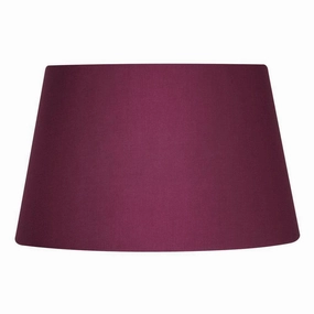 Oaks Lighting 8" Cotton Drum Wine Lamp Shade decorative indoor light