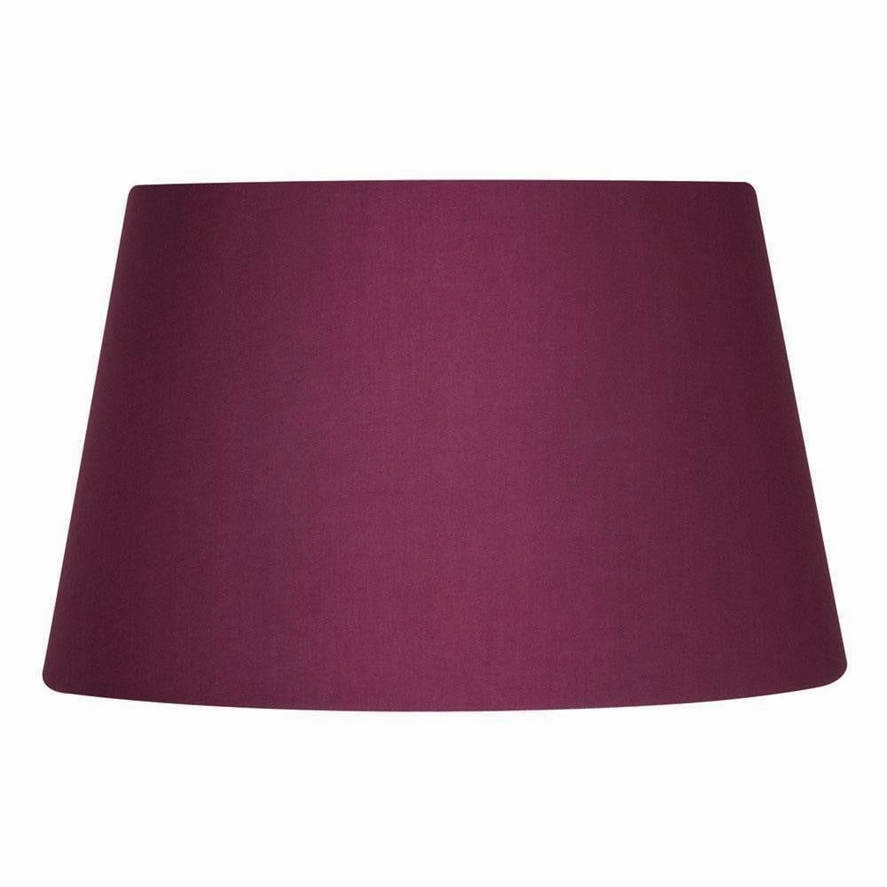 Oaks Lighting 8" Cotton Drum Wine Lamp Shade decorative indoor light