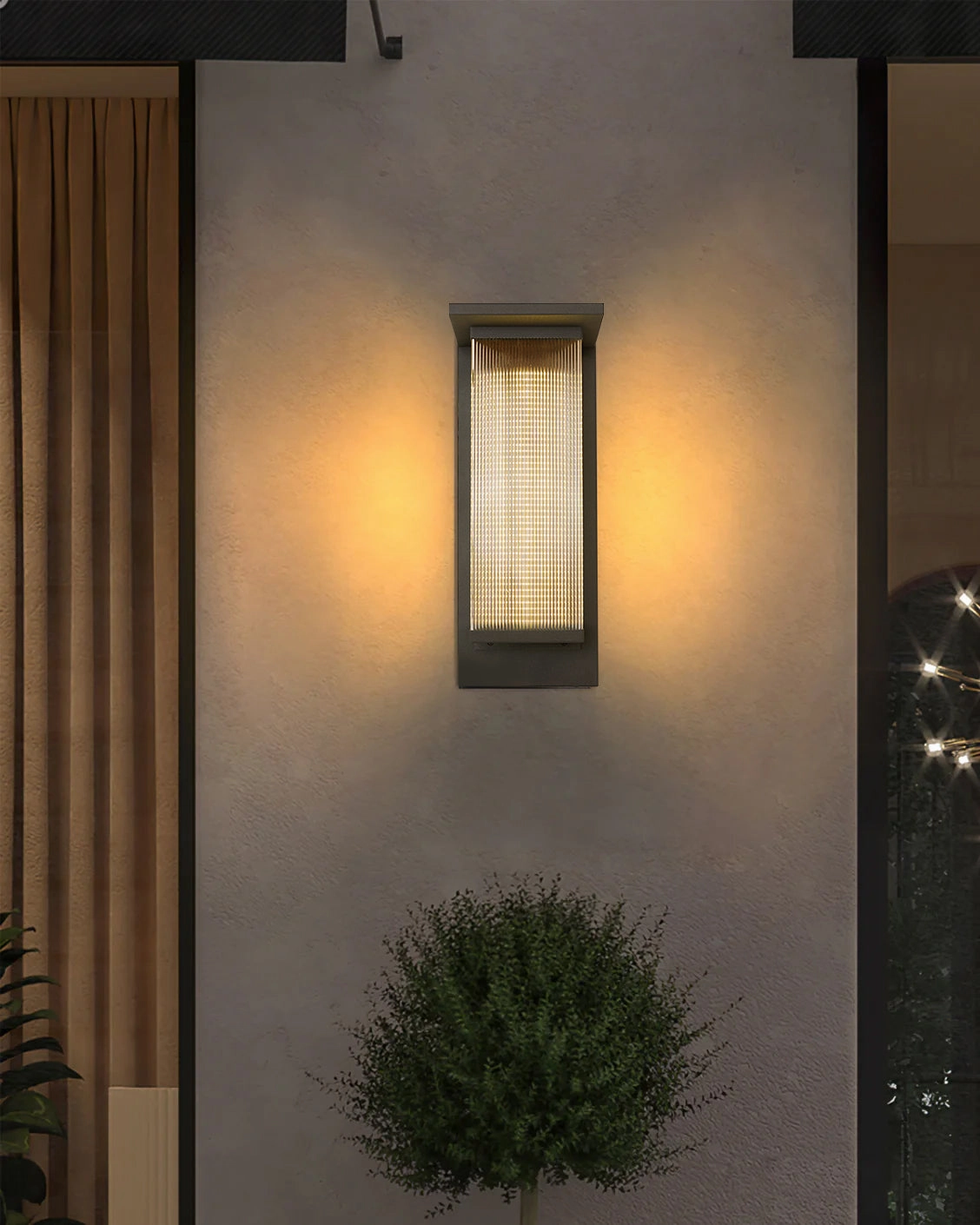 Oleron Box Outdoor Wall Lamp