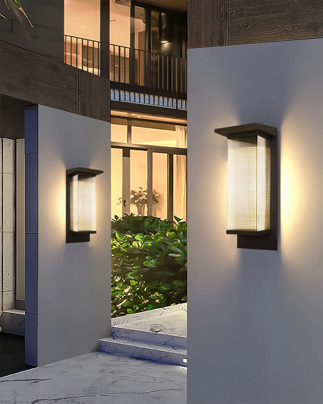 Oleron Box Outdoor Wall Lamp