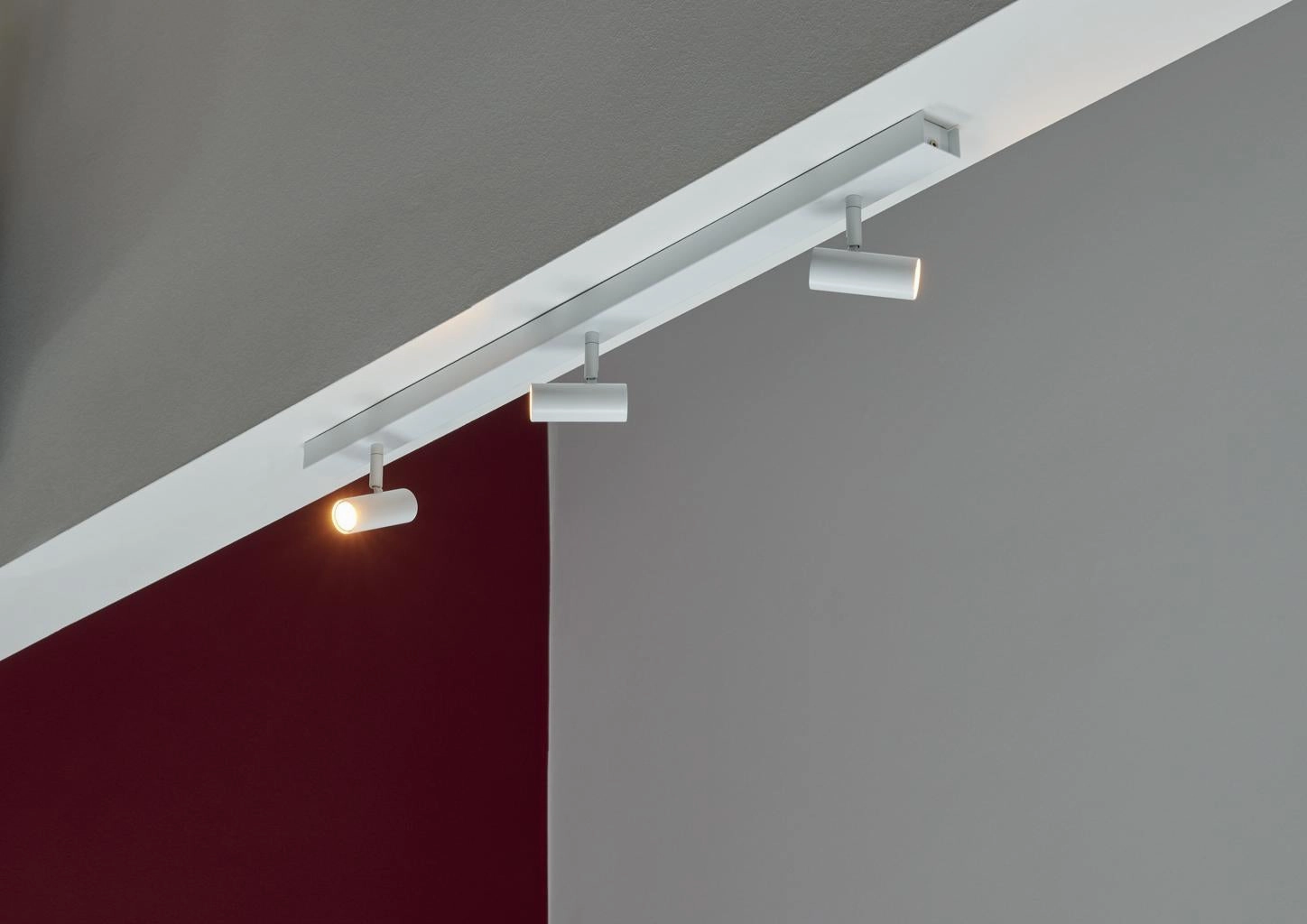 Omari 3-Spot Spotlight Hvid - Nordlux tall arc lamp for living room