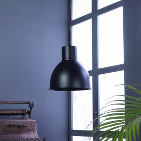 Opi Minimal Pastel Black Metal Single Hanging Light by SS Lightings decorative ceiling fixture
