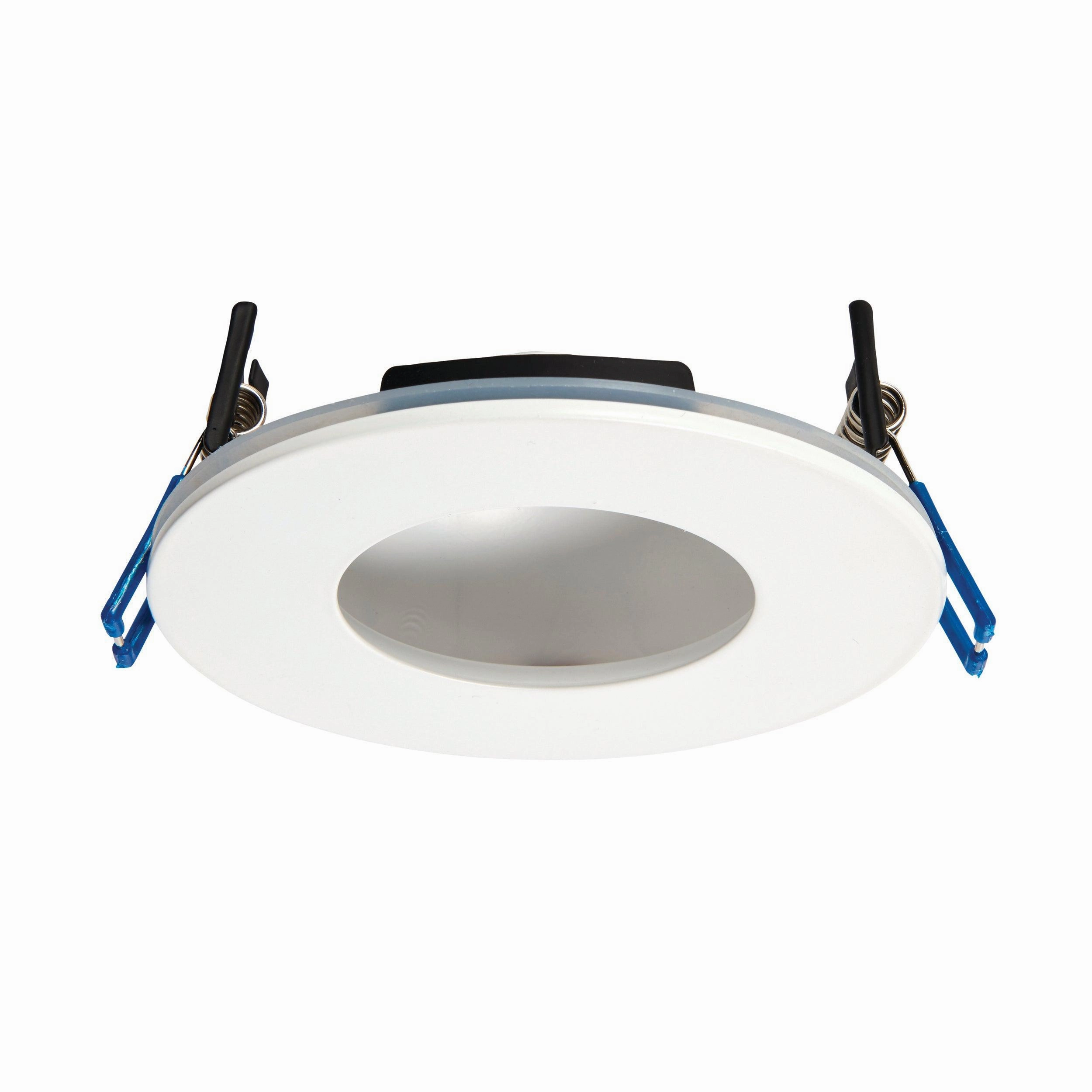 OrbitalPLUS matt White Recessed Ceiling Light IP65 9W