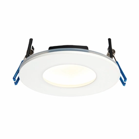 OrbitalPLUS matt White Recessed Ceiling Light IP65 9W adjustable floor standing lamp