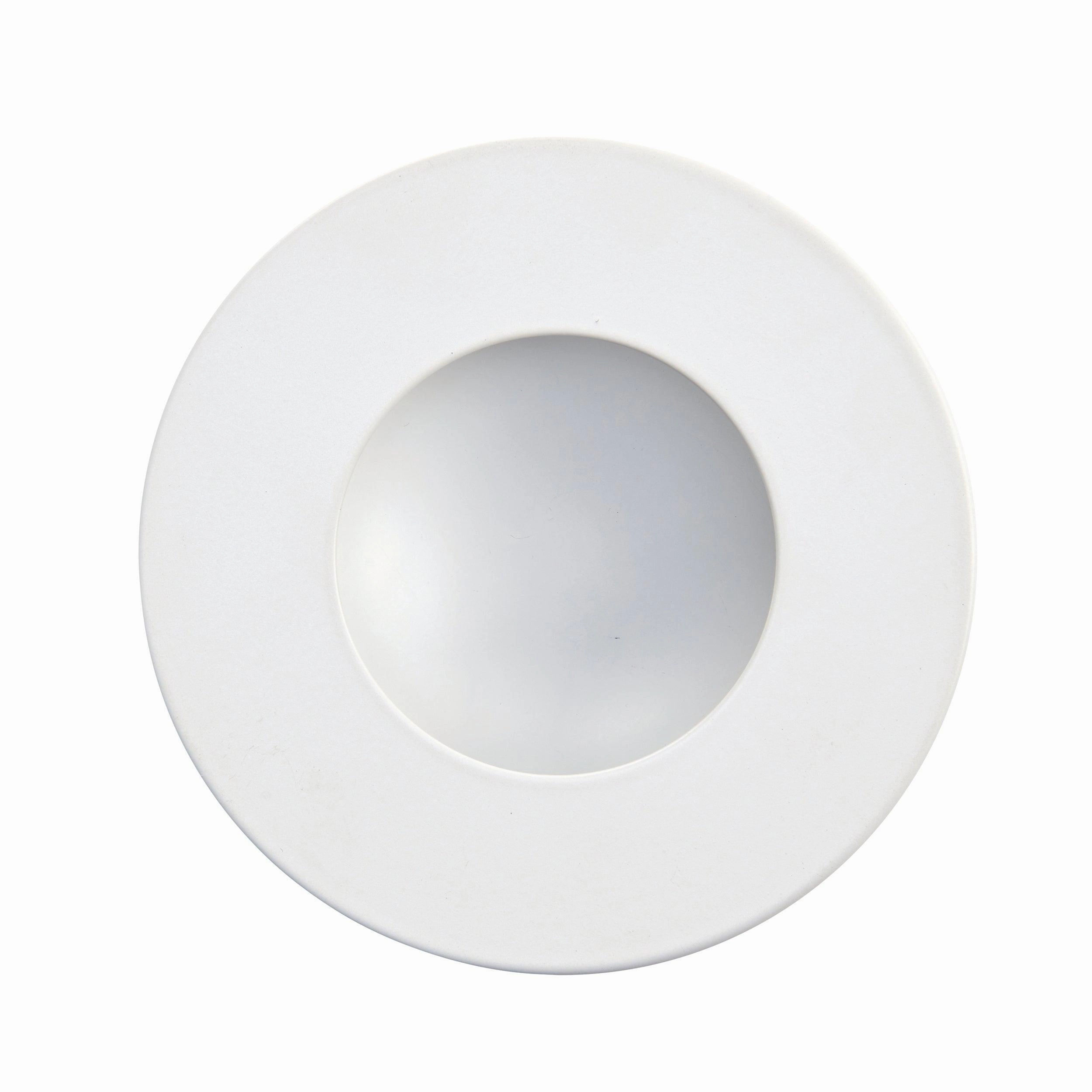 OrbitalPLUS matt White Recessed Ceiling Light IP65 9W