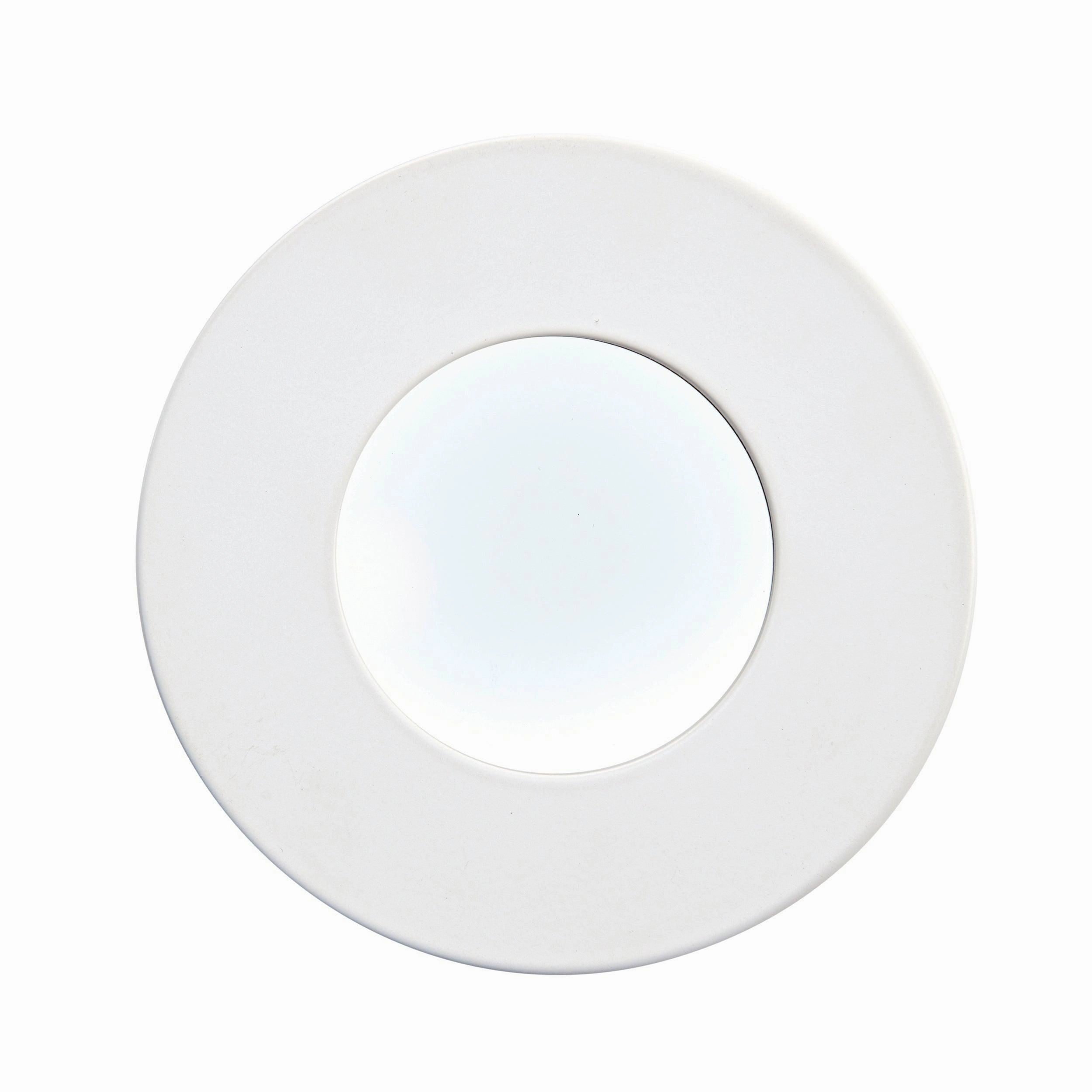 OrbitalPLUS Matt White Recessed Ceiling Light IP65 9W