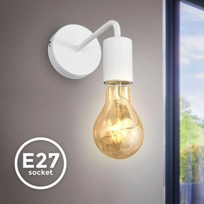 Ostaria Wall Sconce White