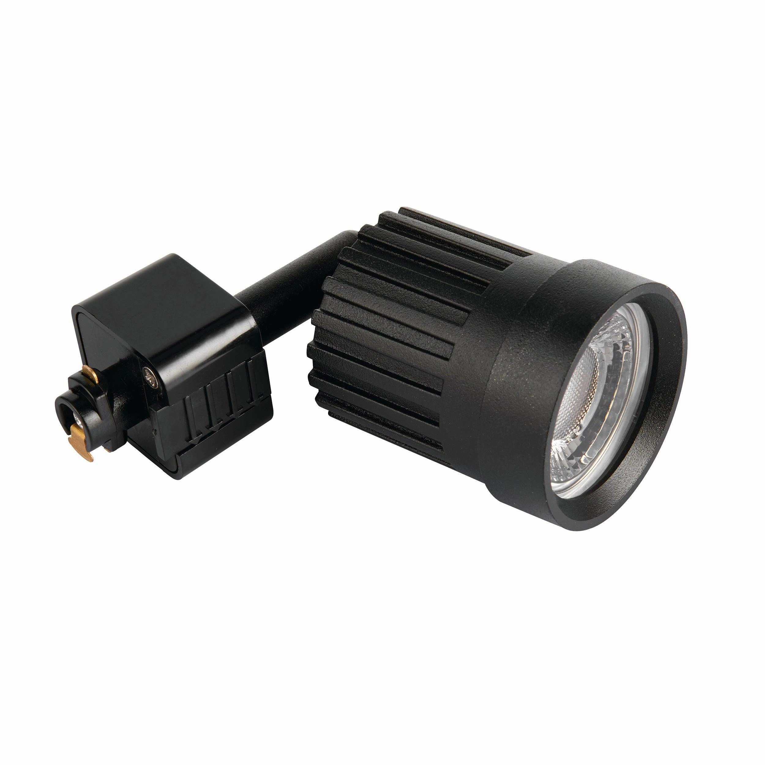 Pacto Black LED Cool White Track SpotLight