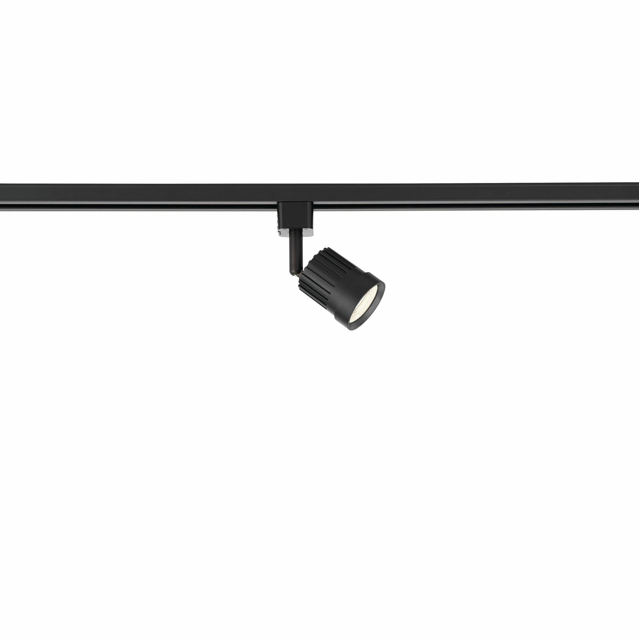 Pacto Black LED Cool White Track SpotLight