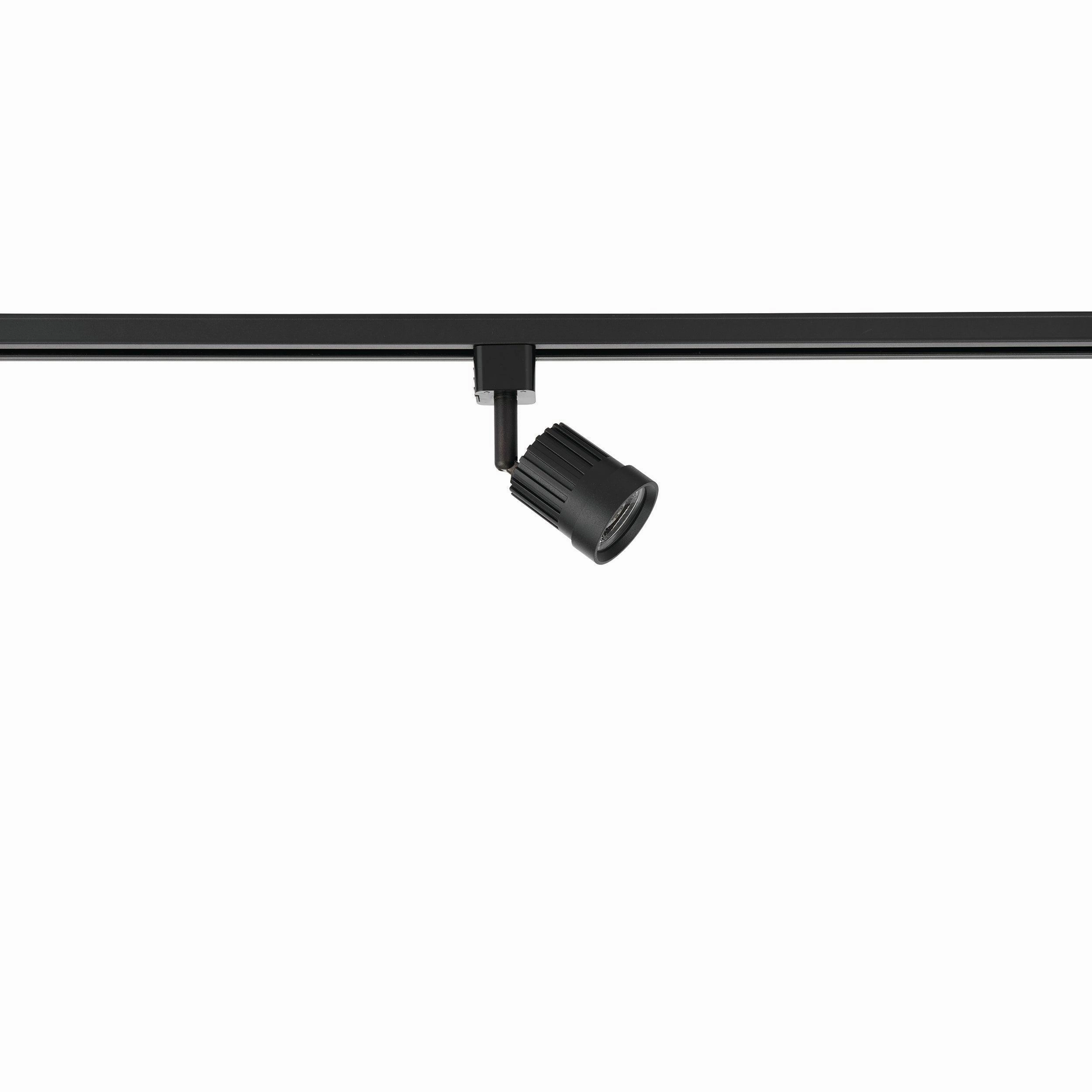 Pacto Black LED Cool White Track SpotLight