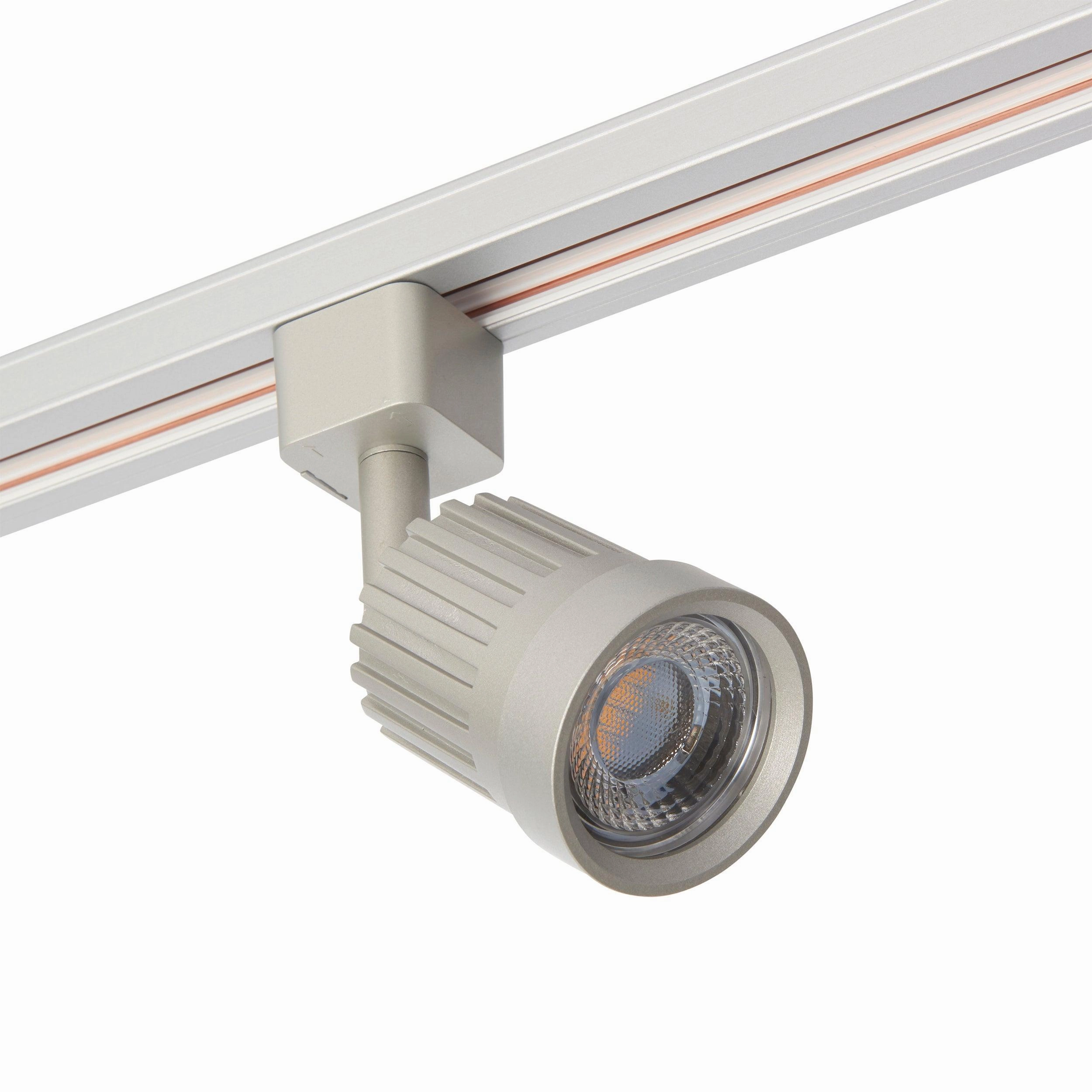 Pacto Silver LED Warm White Track SpotLight