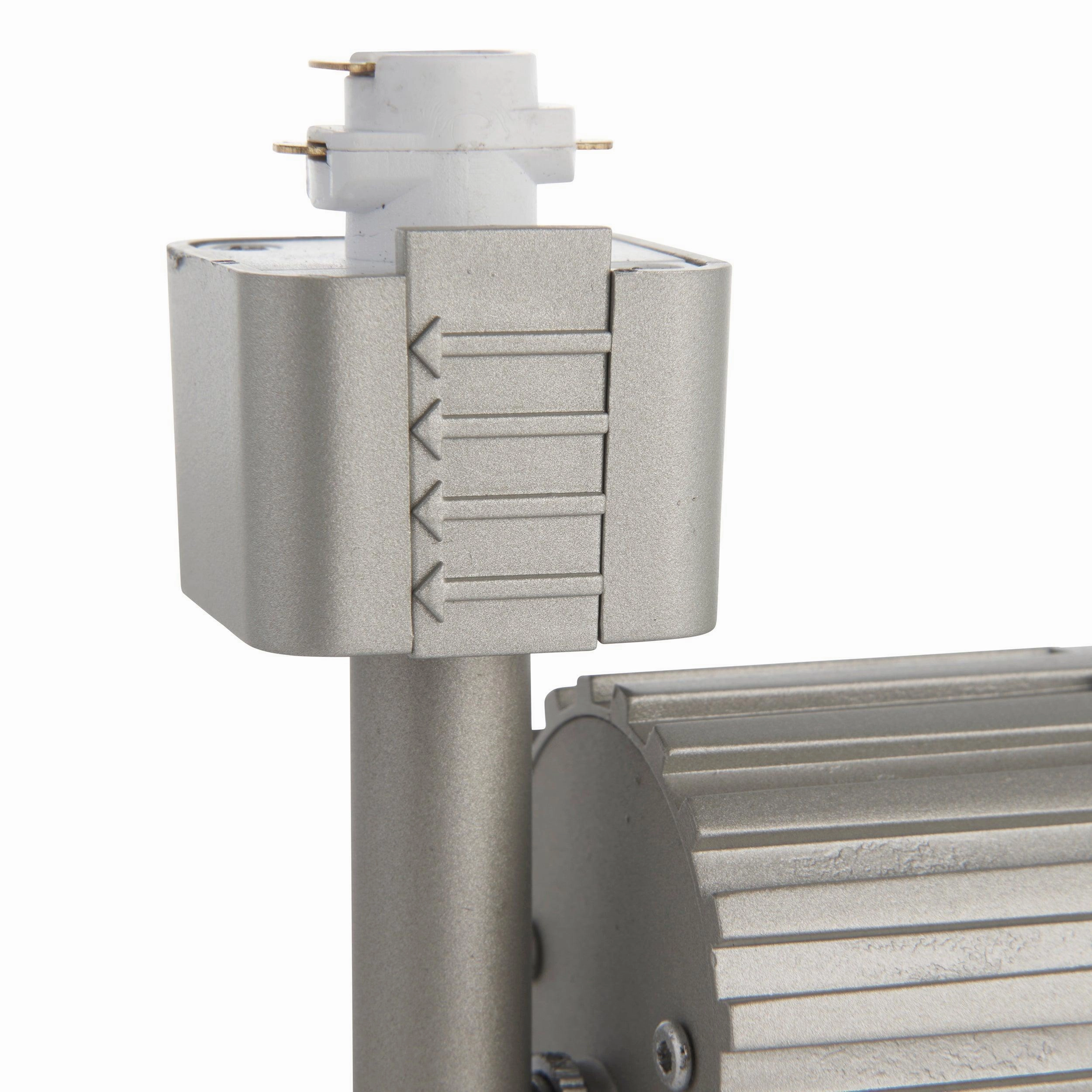 Pacto Silver LED Warm White Track SpotLight