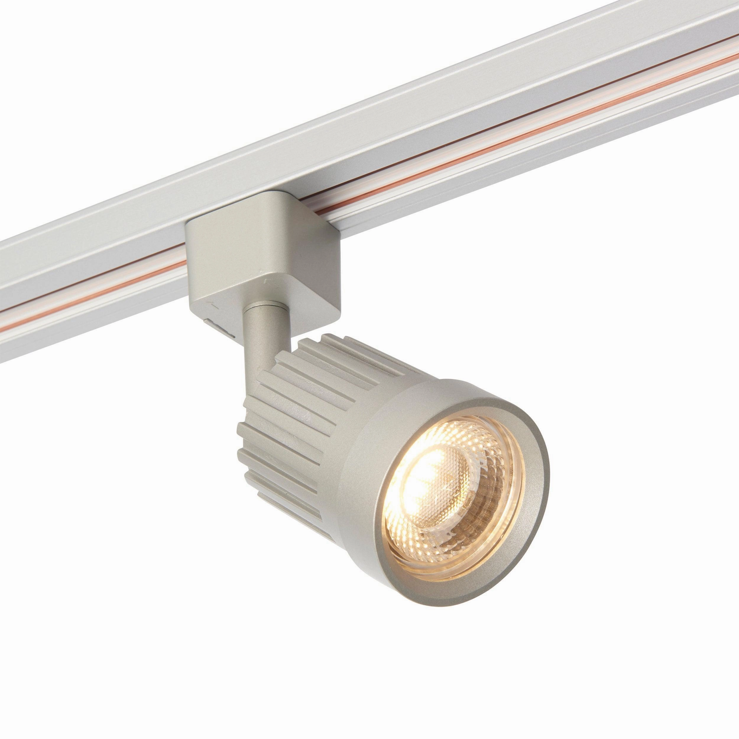 Pacto Silver LED Warm White Track SpotLight weatherproof garden light