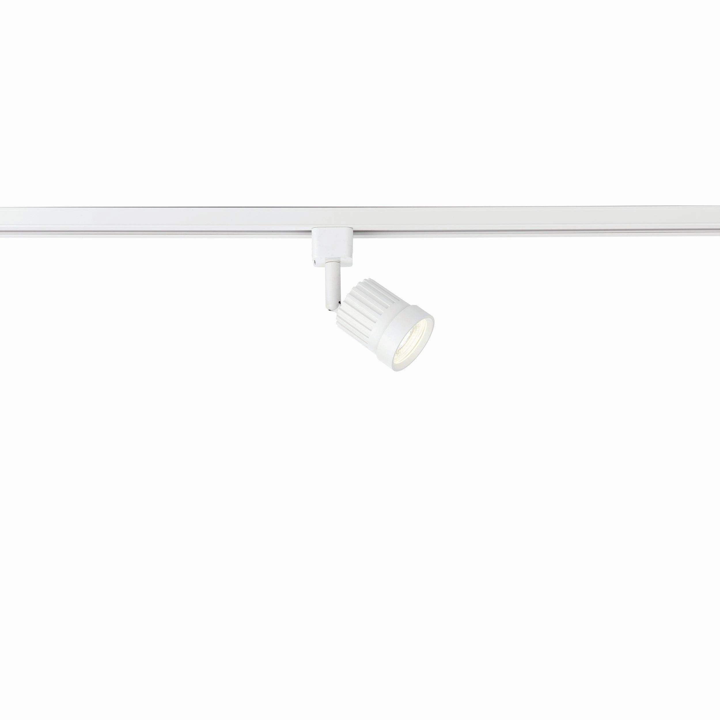 Pacto White LED Cool White Track SpotLight