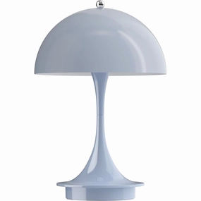 PANTHELLA 160 PORTABLE - PALE BLUE AKRYL modern wall mounted lamp