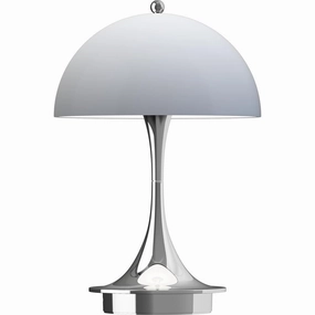 PANTHELLA 160 PORTABLE V3 - KROM/OPAL GR modern wall mounted lamp