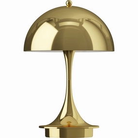 PANTHELLA 160 PORTABLE V3 - METALLISERET MESSING modern wall mounted lamp