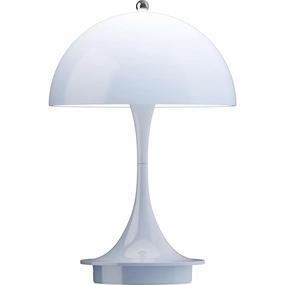 PANTHELLA 160 PORTABLE V3 - OPAL PALE BL modern wall mounted lamp