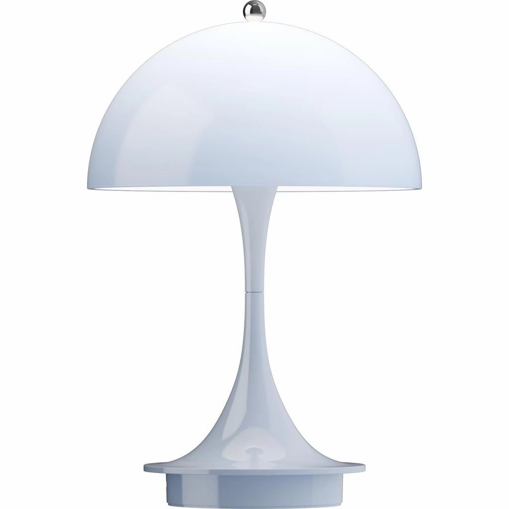 PANTHELLA 160 PORTABLE V3 - OPAL PALE BL modern wall mounted lamp