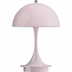 PANTHELLA 160 PORTABLE V3 - OPAL PALE ROSE modern wall mounted lamp