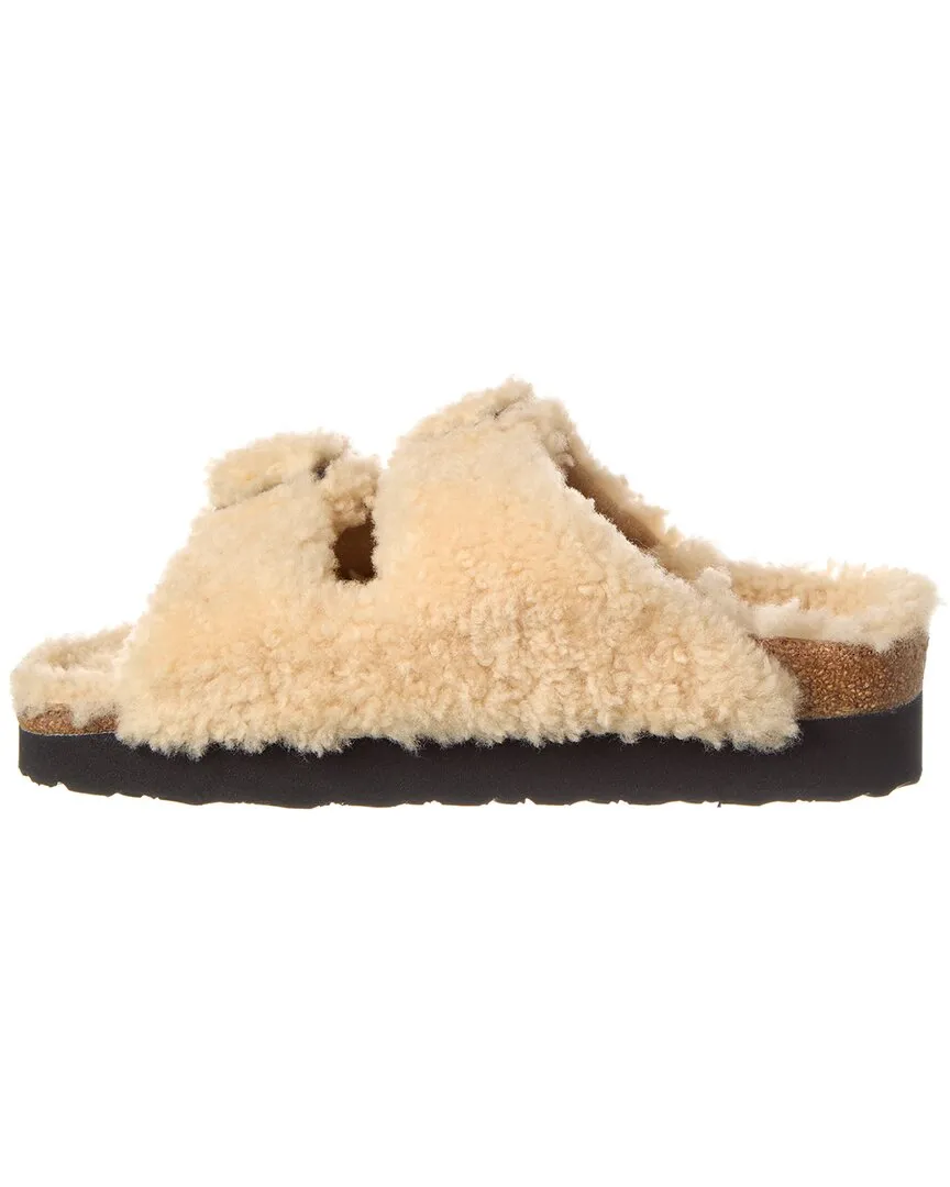 Papillio by Birkenstock Arizona Big Buckle Narrow Shearling Sandal