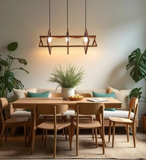 Paragon Brown 3 Series Hanging Lamp (BULB NOT INCLUDED) decorative ceiling fixture
