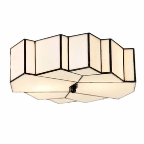 Paris Flush Tiffany Ceiling Light recessed ceiling spot lamp