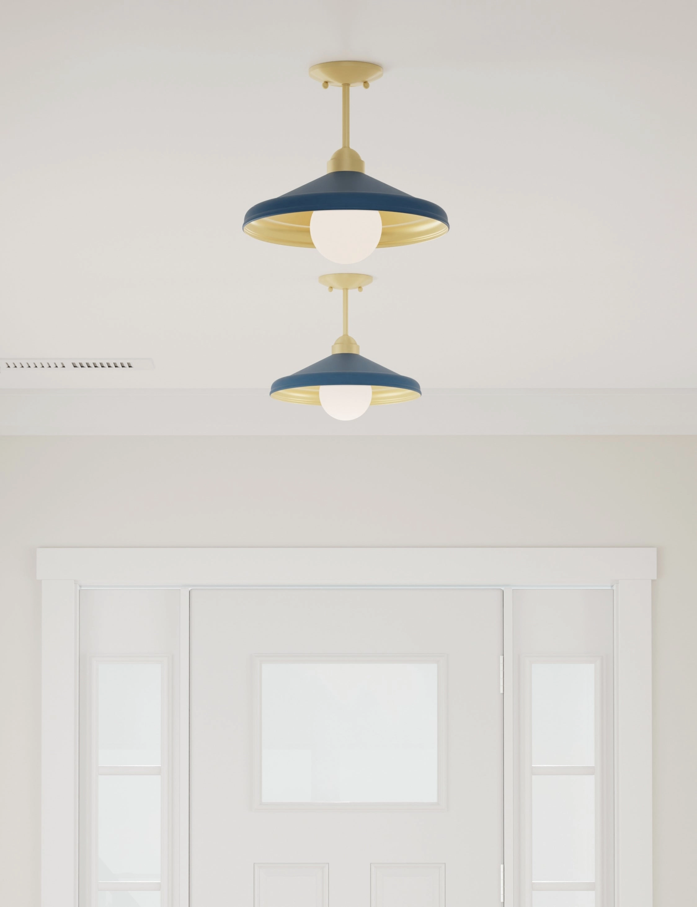 Parish Semi-Flush Mount Light