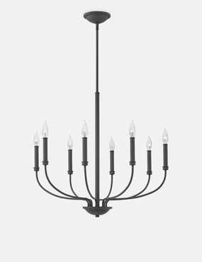 Parsons Chandelier modern floor lamp