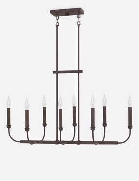 Parsons Linear Chandelier modern floor lamp