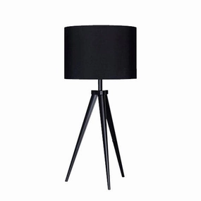 PASO TRI 25 T1 BORDLAMPE SORT-SORT indoor LED wall lamp