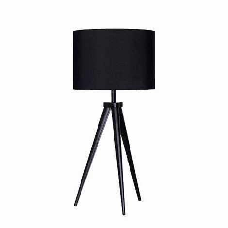 PASO TRI 25 T1 BORDLAMPE SORT-SORT indoor LED wall lamp