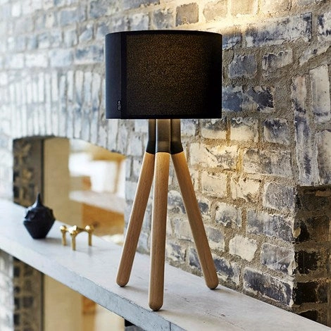 PASO WOOD 25 T1 BORDLAMPE EG SORT/SORT
