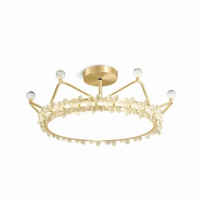 Petal Crown Ceiling Lamp recessed ceiling spot lamp