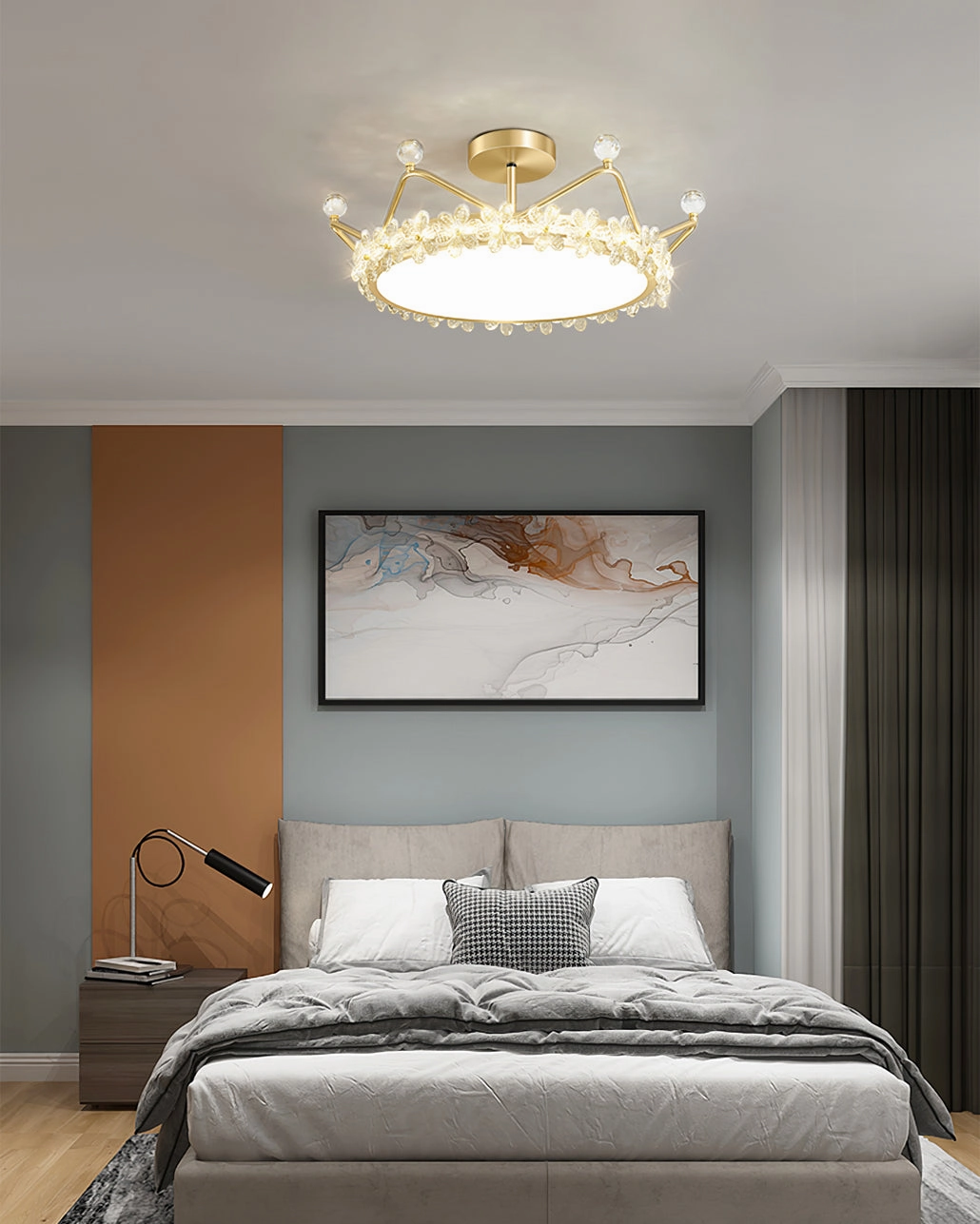Petal Crown Ceiling Lamp