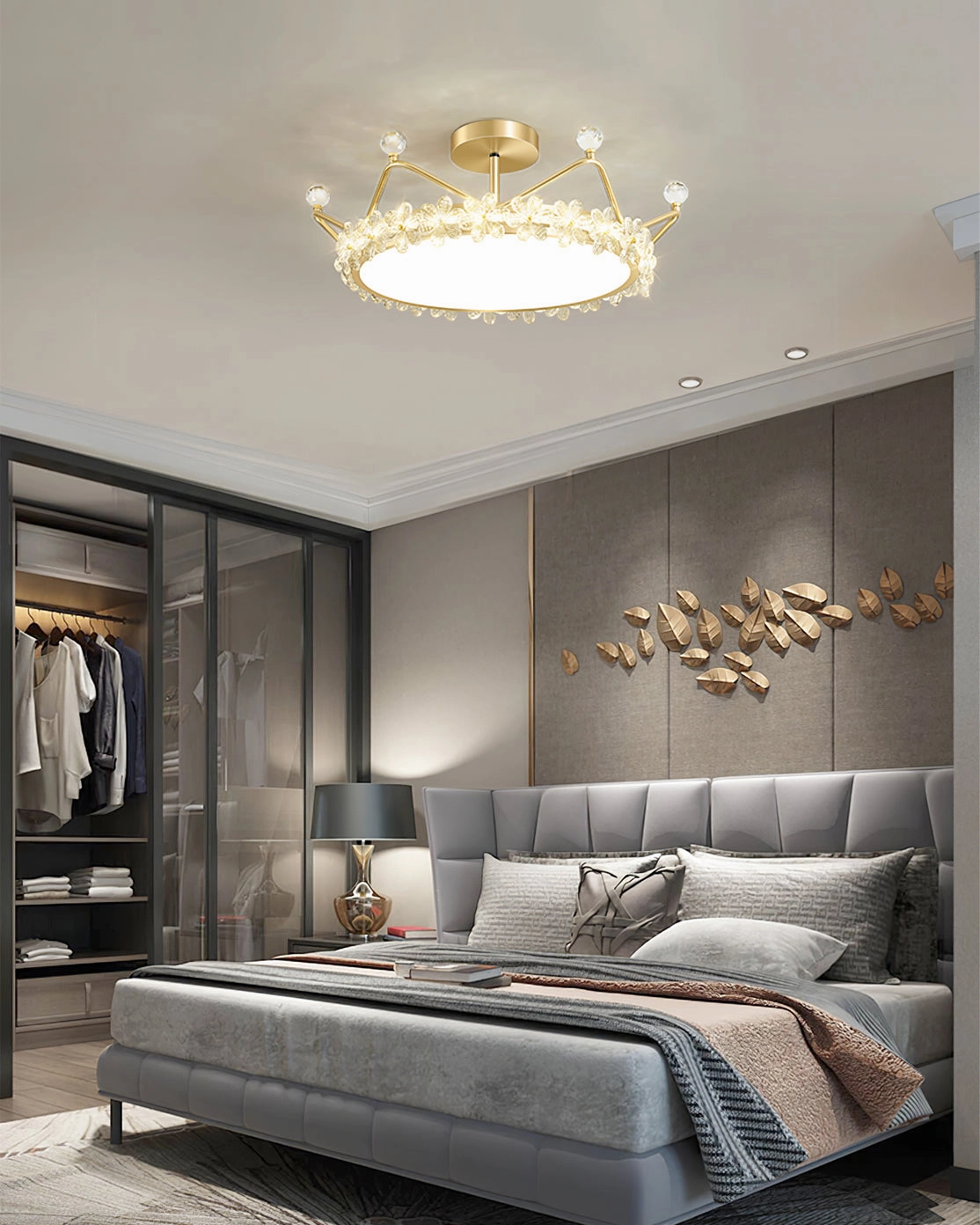 Petal Crown Ceiling Lamp