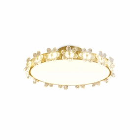Petal Crystal Ceiling Lamp recessed ceiling spot lamp